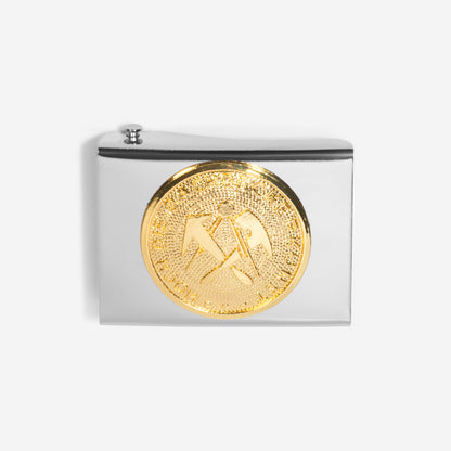 FHB Koppelschloss Silber mit goldenem Zunftzeichen