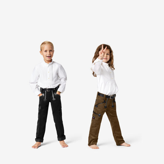 FHB Kinder Zunfthose Zwirn-Feincord - AUGUST
