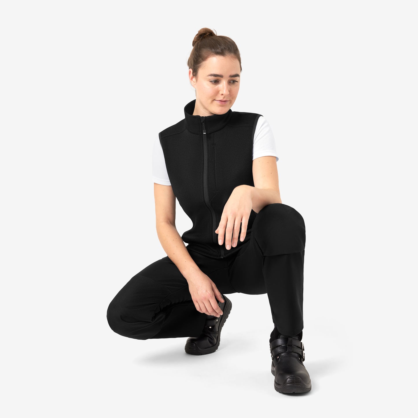 FHB Damen Strick-Fleeceweste - ELSA