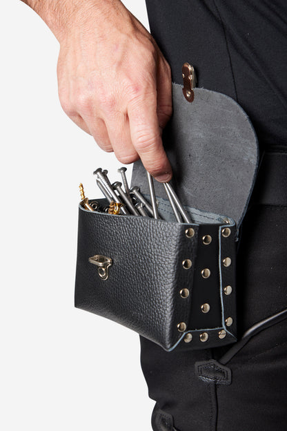 FHB Nageltasche doppelt, genietet, mit Klappe - BASTIAN