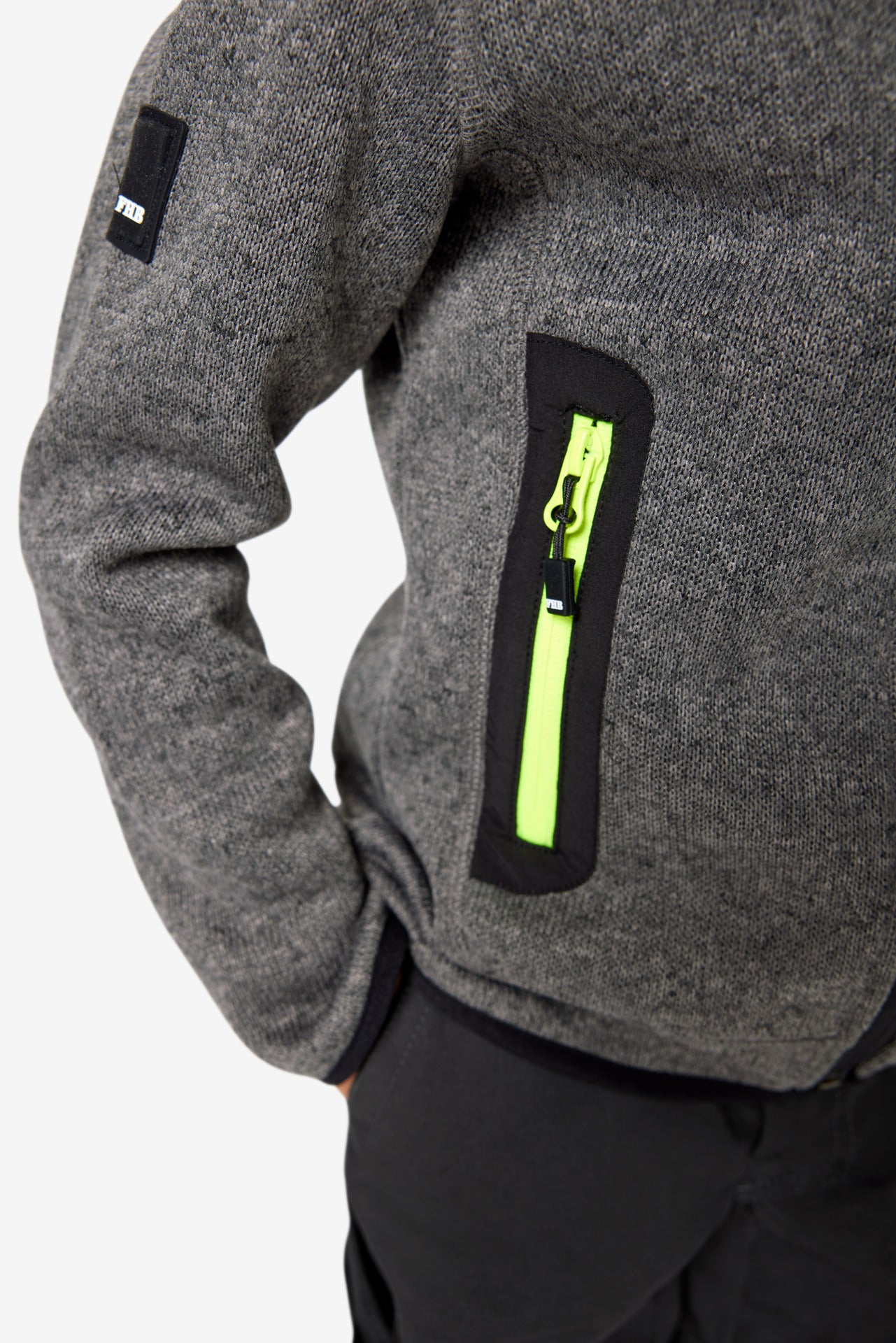 FHB - Strick-Fleecejacke für Kinder - MATS