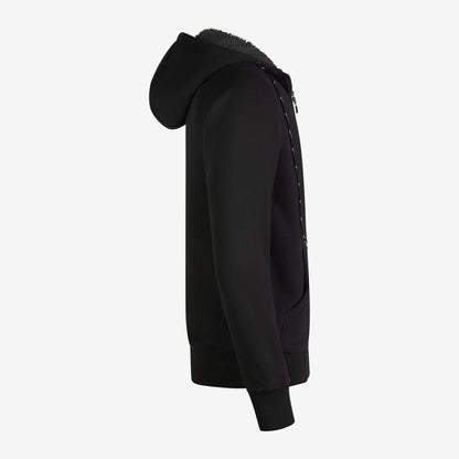 FHB Sweater-Jacke mit Kapuze und Webpelz - JÖRG