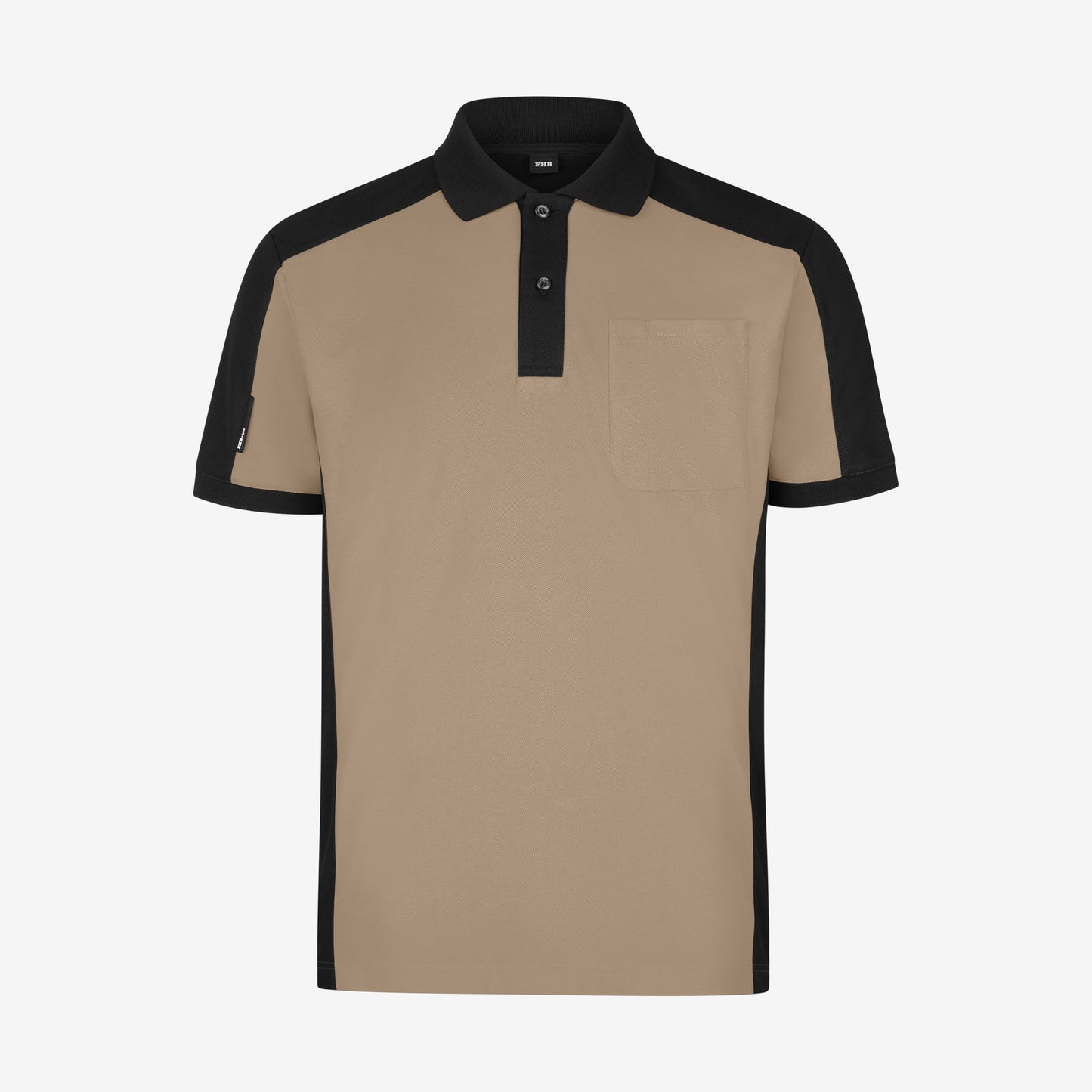 FHB Polo-Shirt zweifarbig - KONRAD