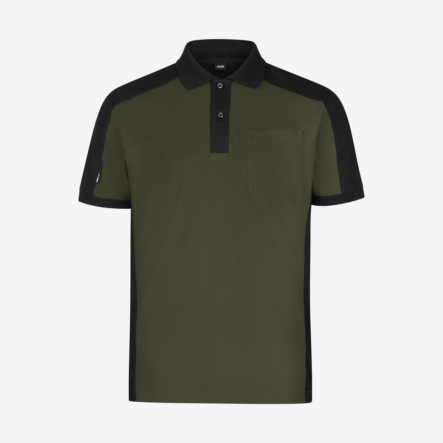 FHB Polo-Shirt zweifarbig - KONRAD