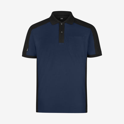 FHB Polo-Shirt zweifarbig - KONRAD