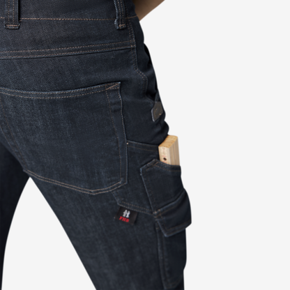 FHB Zunft-Bermuda, Stretch-Jeans - VOLKMAR