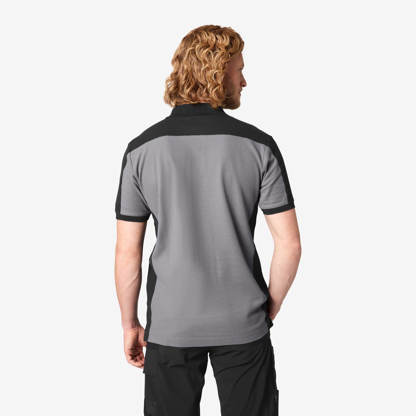 FHB Polo-Shirt zweifarbig - KONRAD