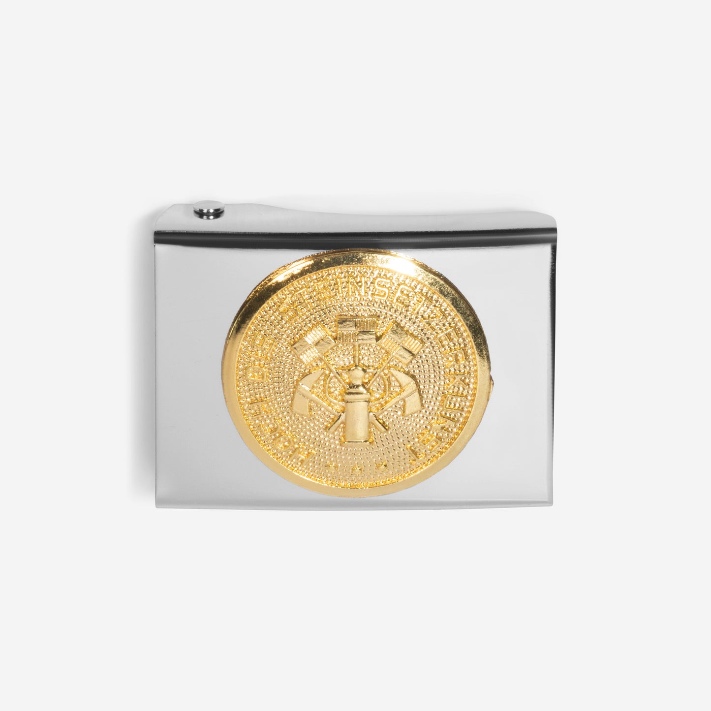FHB Koppelschloss Silber mit goldenem Zunftzeichen