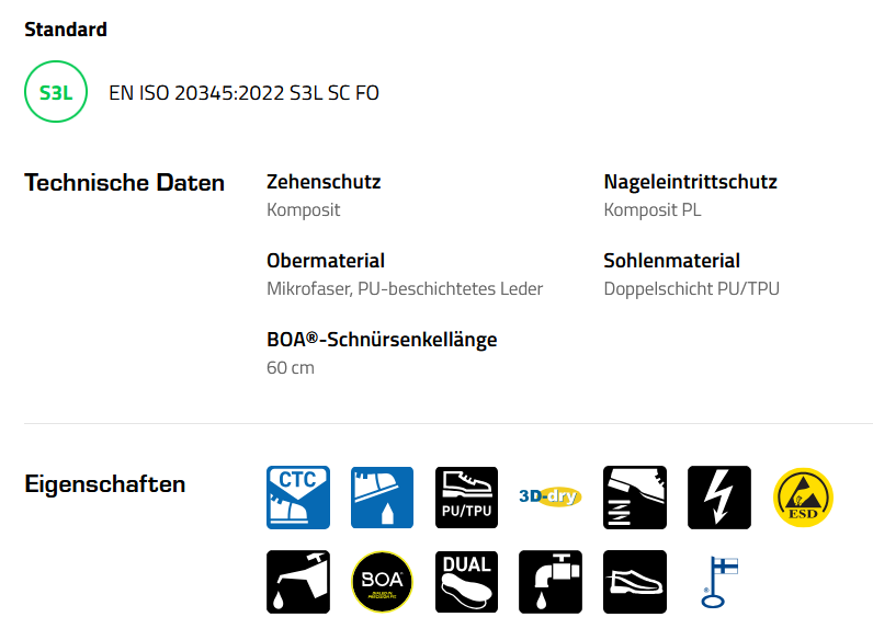Sievi - Sweet Roller+ S3L - Damen-Sicherheitsschuh