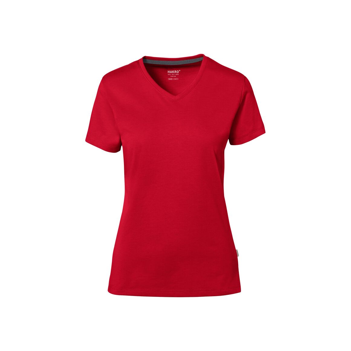 HAKRO - COTTON TEC®  DAMEN - V-Shirt