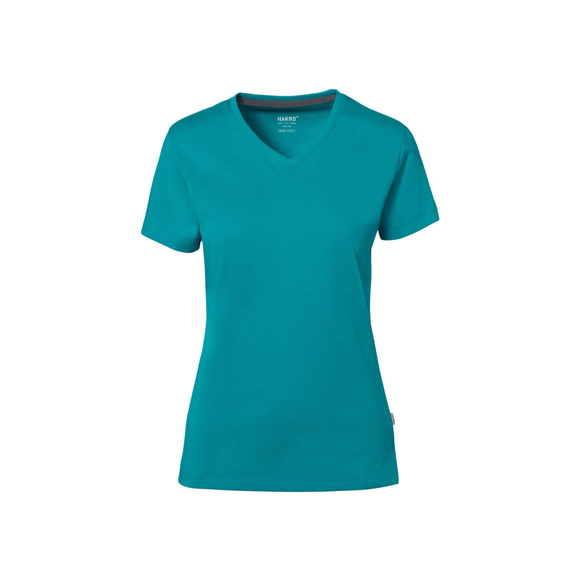 HAKRO - COTTON TEC®  DAMEN - V-Shirt