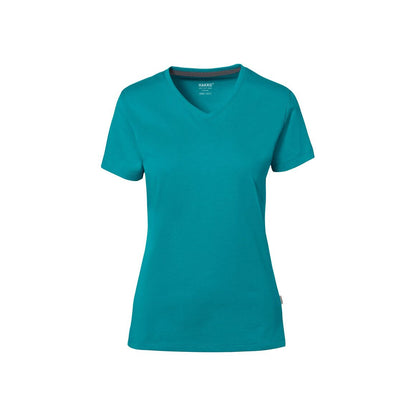 HAKRO - COTTON TEC®  DAMEN - V-Shirt