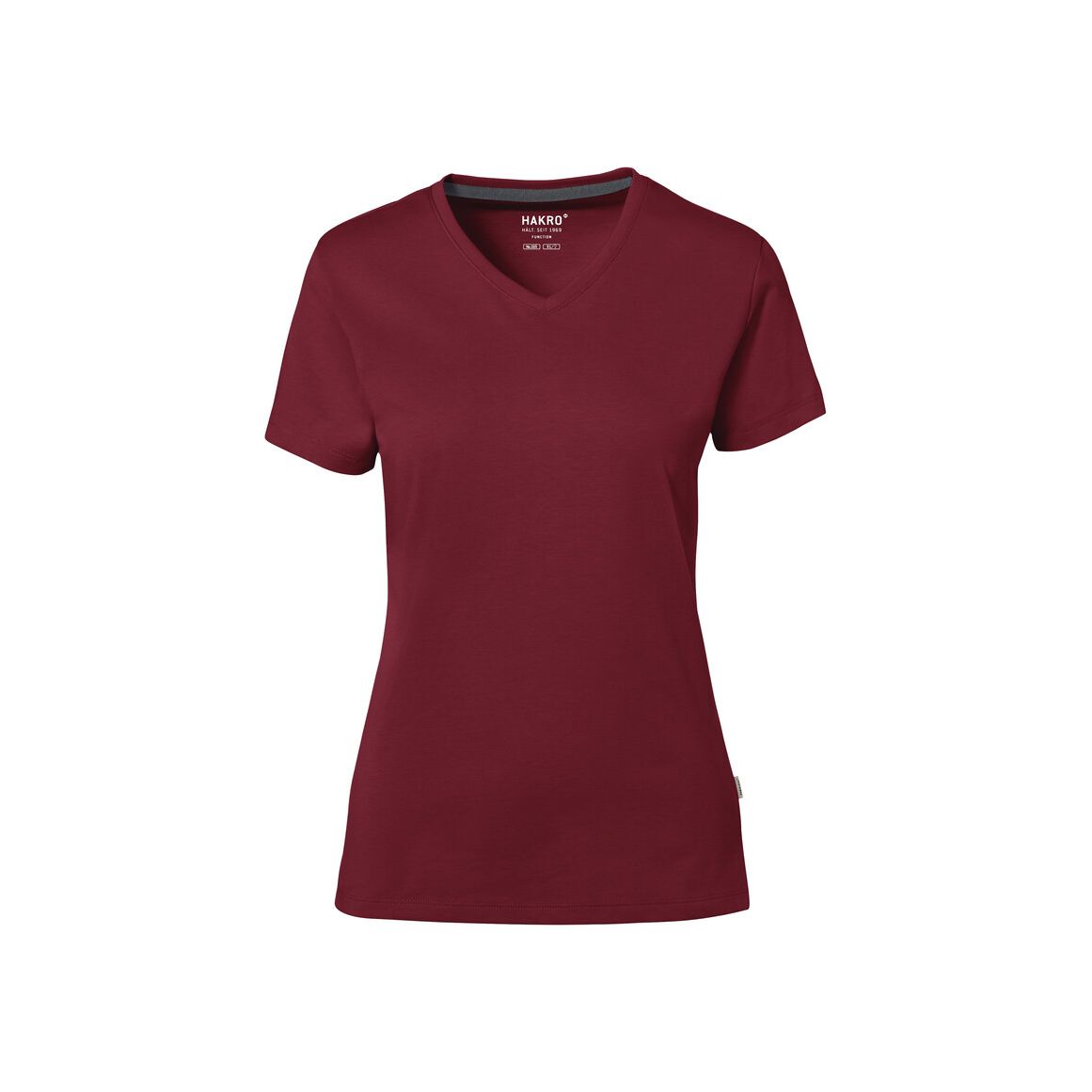 HAKRO - COTTON TEC®  DAMEN - V-Shirt