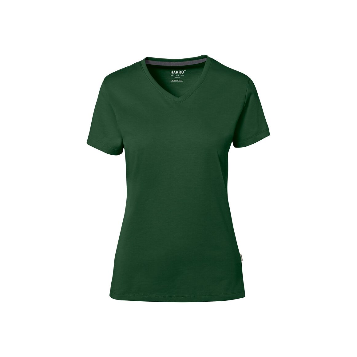 HAKRO - COTTON TEC®  DAMEN - V-Shirt