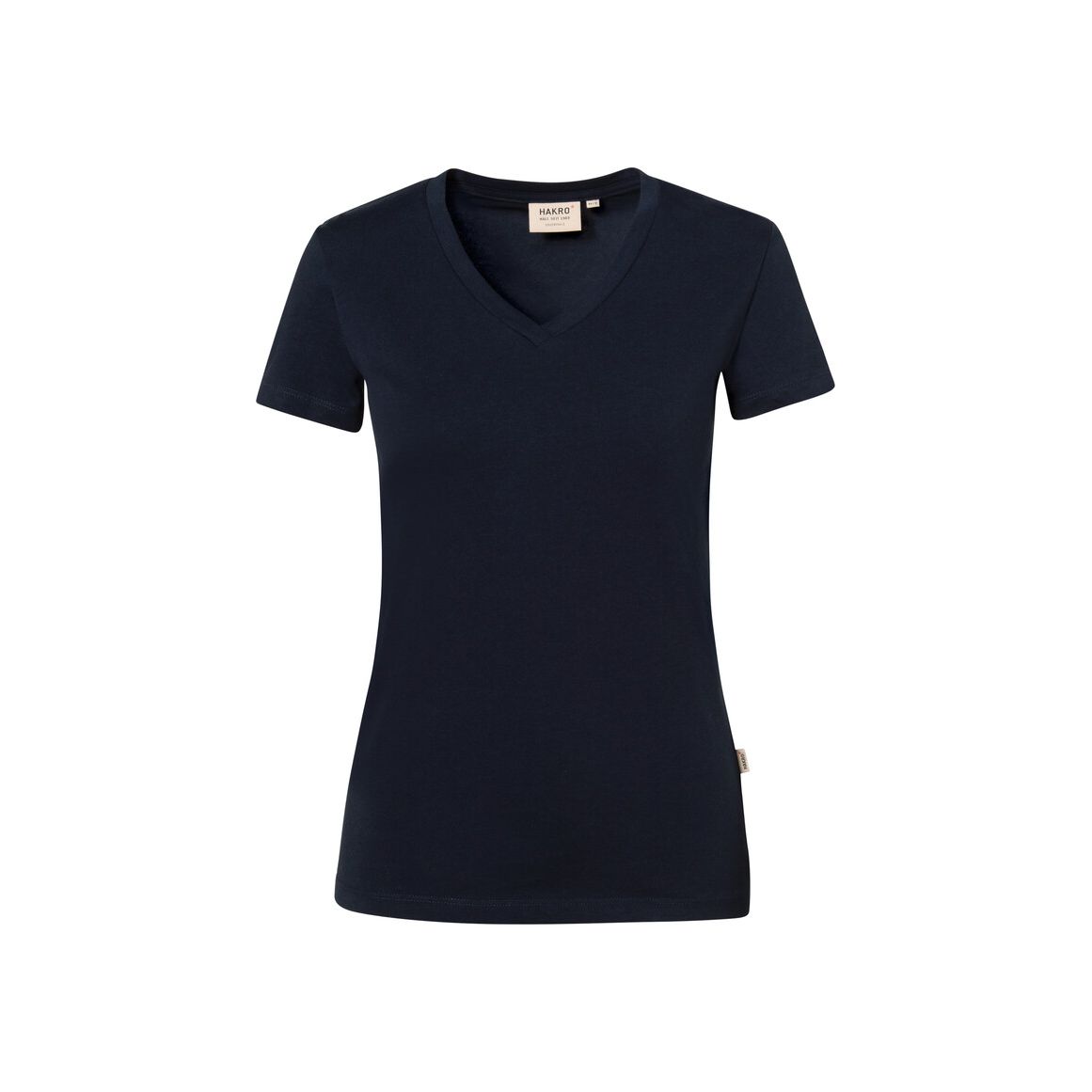 HAKRO - DAMEN - V-Shirt Stretch