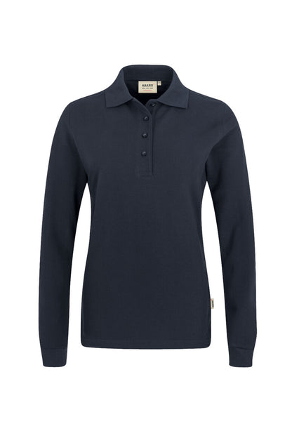 HAKRO - DAMEN Longsleeve-Poloshirt MIKRALINAR®