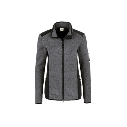 HAKRO DAMEN Strickfleecejacke