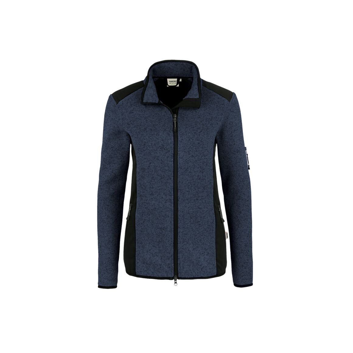 HAKRO DAMEN Strickfleecejacke
