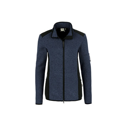 HAKRO DAMEN Strickfleecejacke