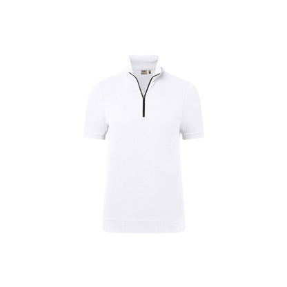 HAKRO Damen ZIP-Shirt Piqué Mikralinar® ECO