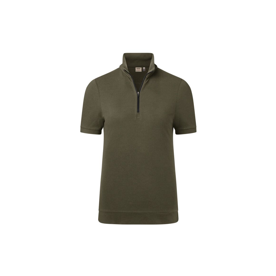HAKRO Damen ZIP-Shirt Piqué Mikralinar® ECO
