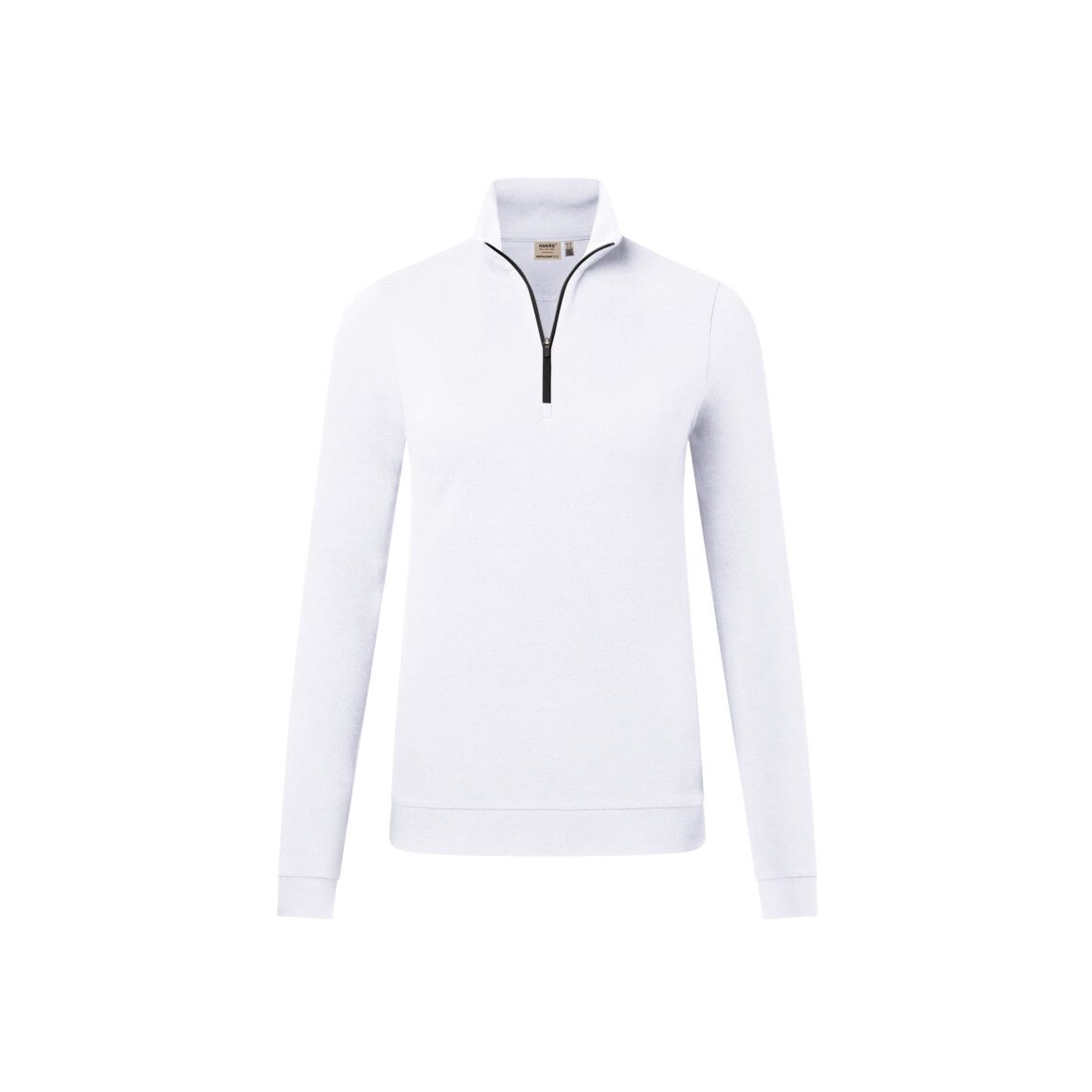 HAKRO Damen ZIP-Longsleeve Piqué Mikralinar® ECO