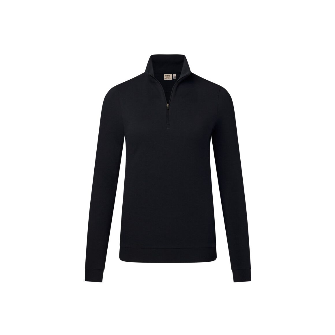 HAKRO Damen ZIP-Longsleeve Piqué Mikralinar® ECO