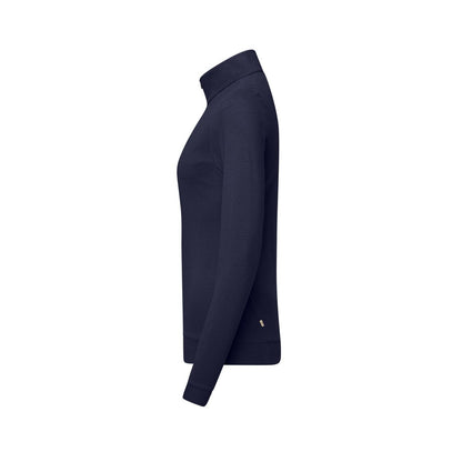 HAKRO Damen ZIP-Longsleeve Piqué Mikralinar® ECO