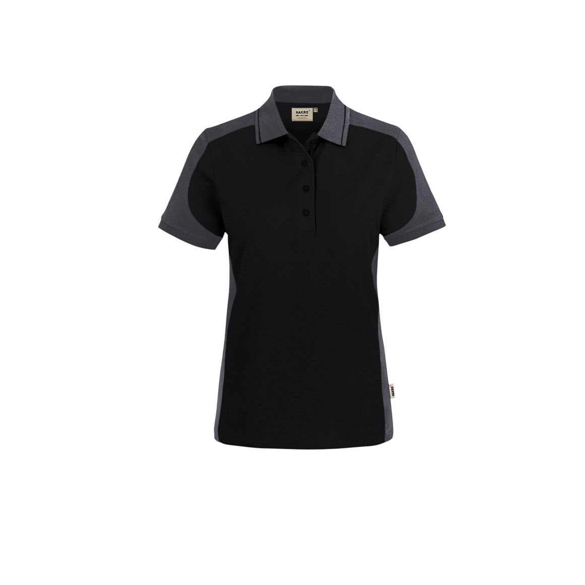 HAKRO - Damen Poloshirt Contrast MIKRALINAR® ECO
