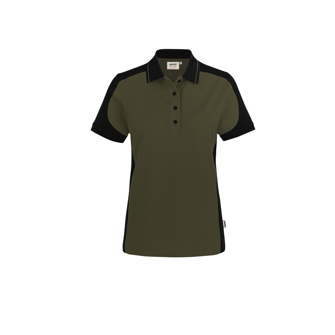 HAKRO - Damen Poloshirt Contrast MIKRALINAR® ECO