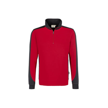 HAKRO - ZIP-Sweatshirt Contrast MIKRALINAR®