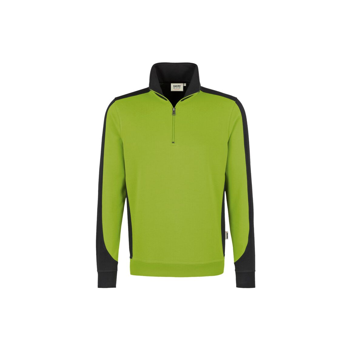 HAKRO - ZIP-Sweatshirt Contrast MIKRALINAR®