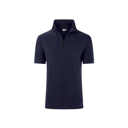 HAKRO ZIP-Shirt Piqué Mikralinar® ECO