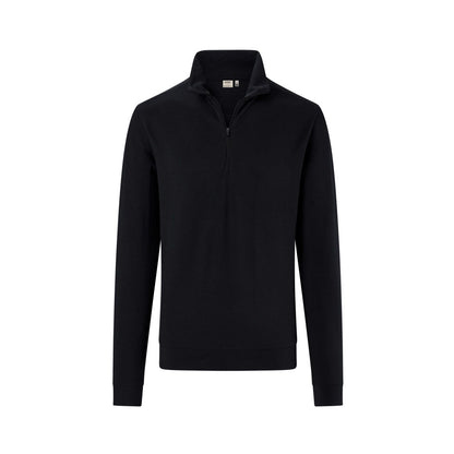 HAKRO ZIP-Longsleeve Piqué Mikralinar® ECO