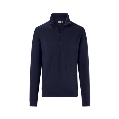 HAKRO ZIP-Longsleeve Piqué Mikralinar® ECO