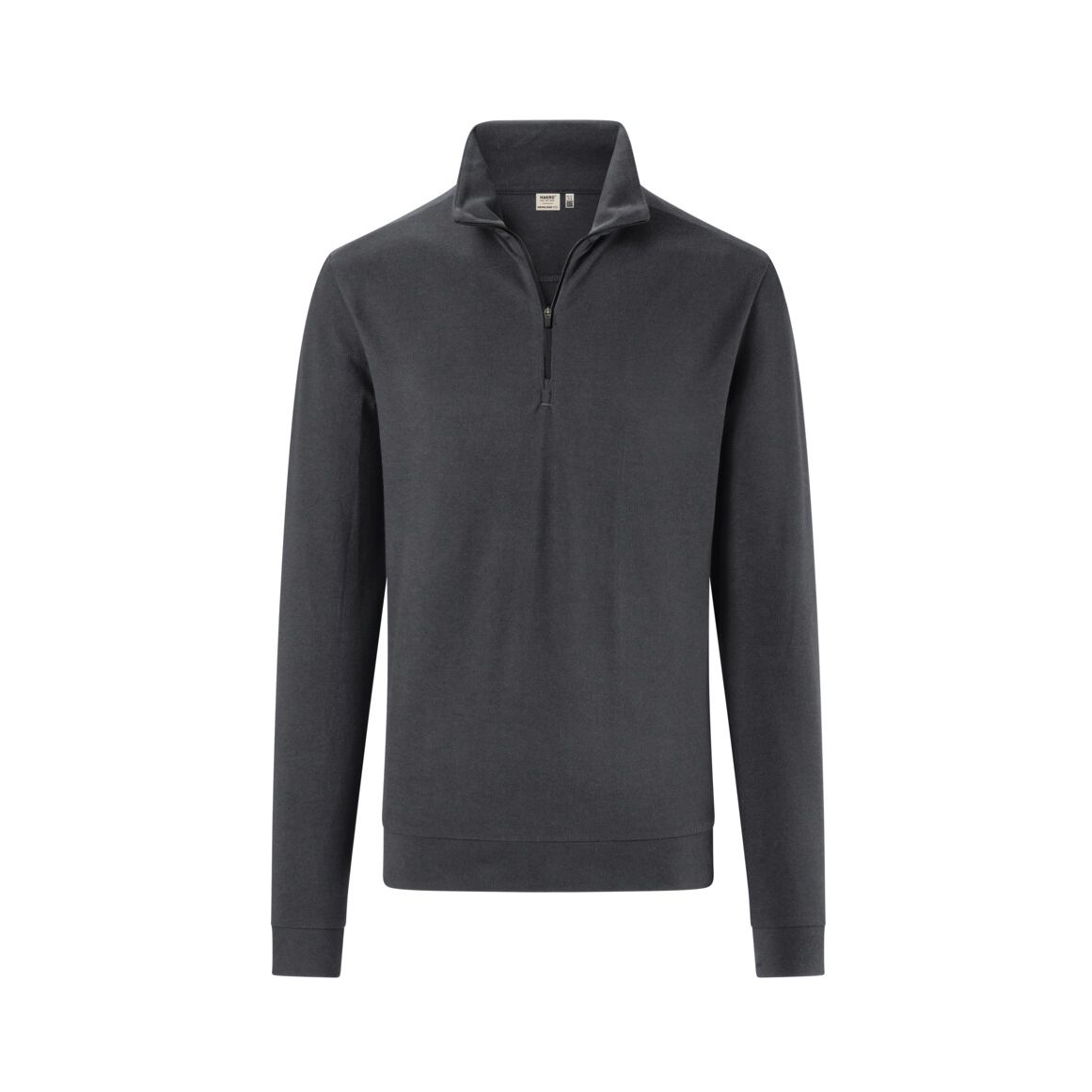 HAKRO ZIP-Longsleeve Piqué Mikralinar® ECO