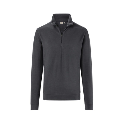 HAKRO ZIP-Longsleeve Piqué Mikralinar® ECO