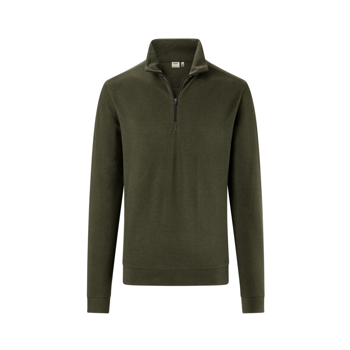 HAKRO ZIP-Longsleeve Piqué Mikralinar® ECO