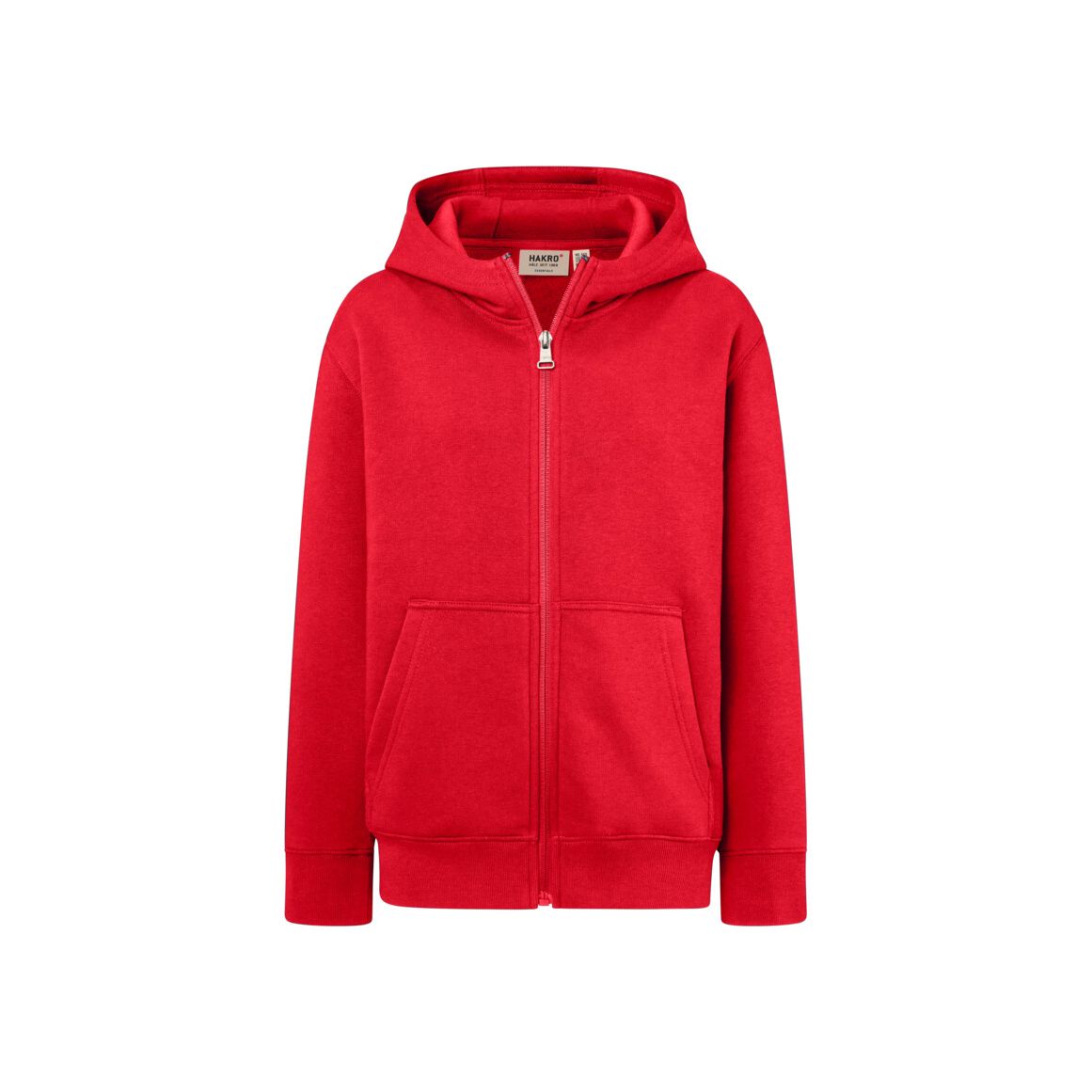 HAKRO KINDER KAPUZEN-Sweatjacke Bio-Baumwolle