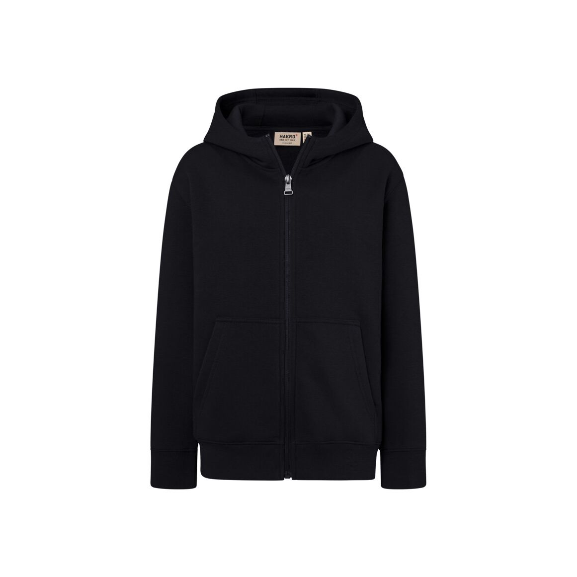 HAKRO KINDER KAPUZEN-Sweatjacke Bio-Baumwolle