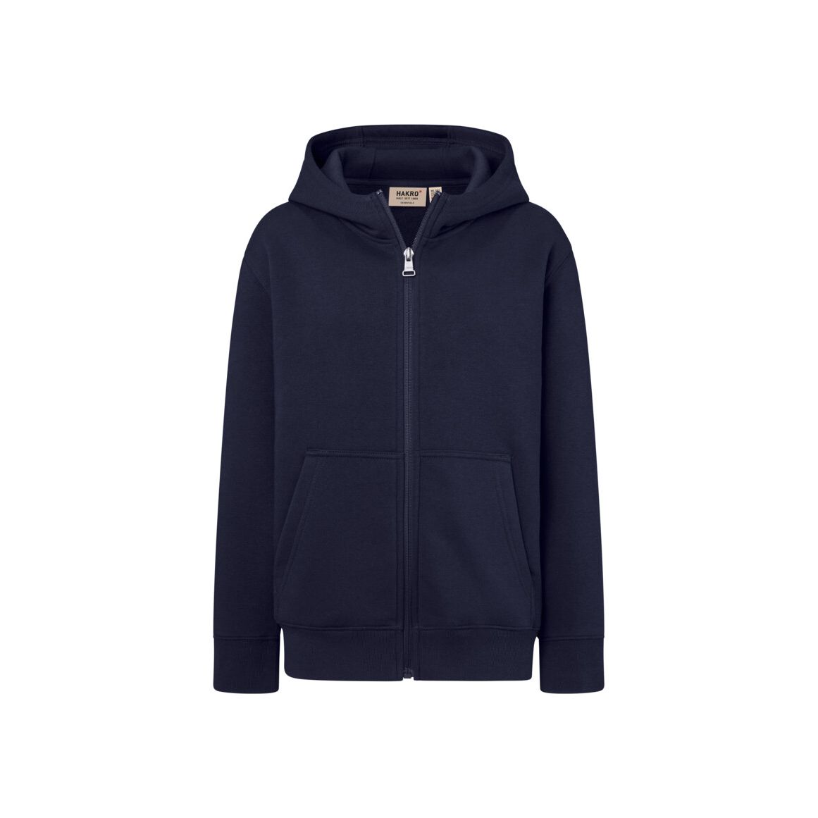 HAKRO KINDER KAPUZEN-Sweatjacke Bio-Baumwolle