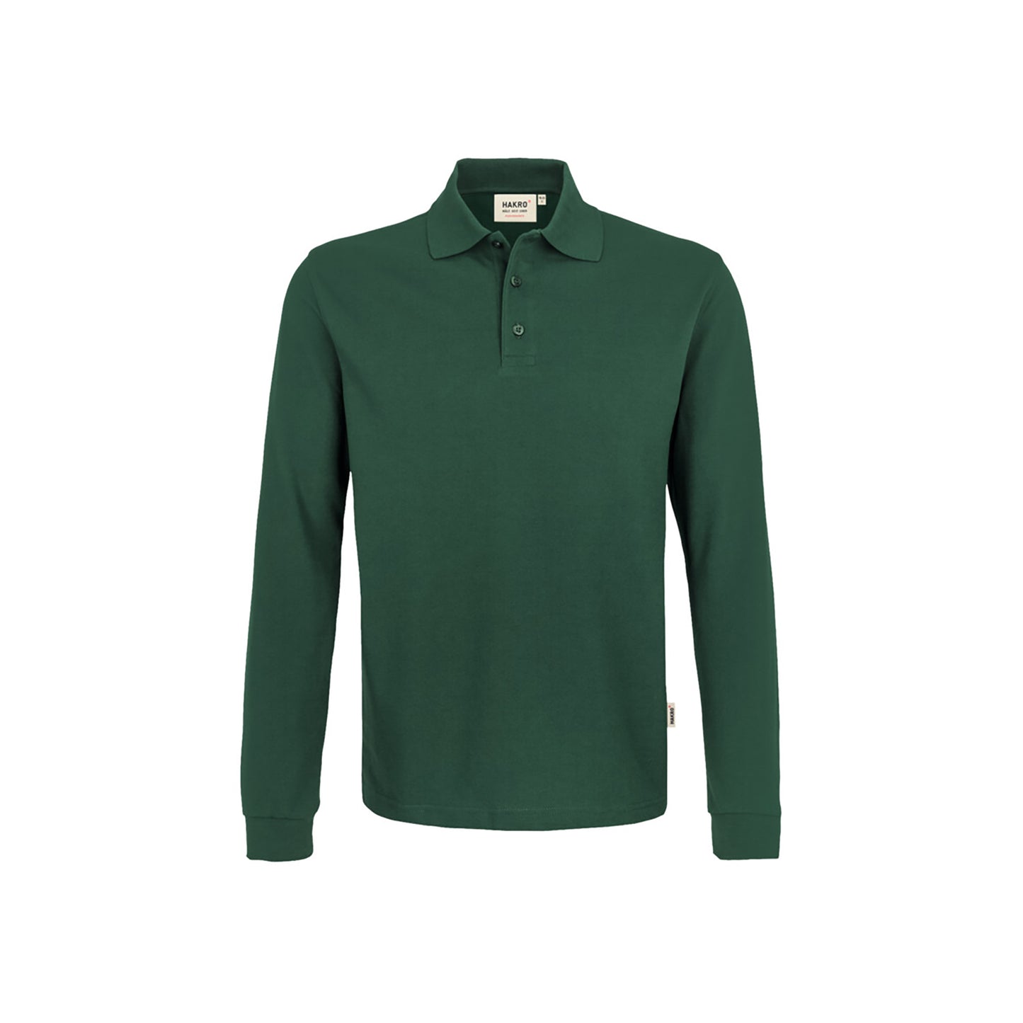 HAKRO - Longsleeve-Poloshirt MIKRALINAR®