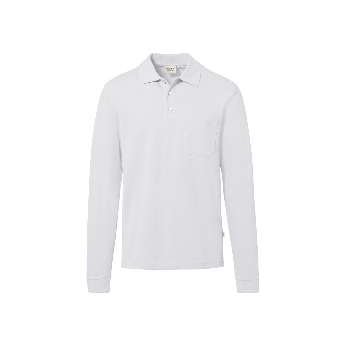 HAKRO - Pocket-Longsleeve-Polo MIKRALINAR® ECO