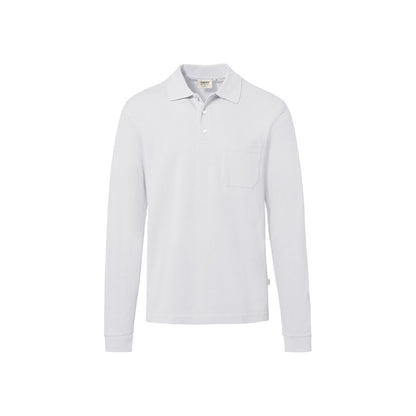 HAKRO - Pocket-Longsleeve-Polo MIKRALINAR® ECO