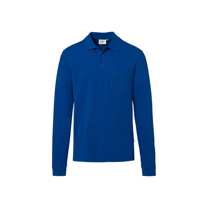 HAKRO - Pocket-Longsleeve-Polo MIKRALINAR® ECO