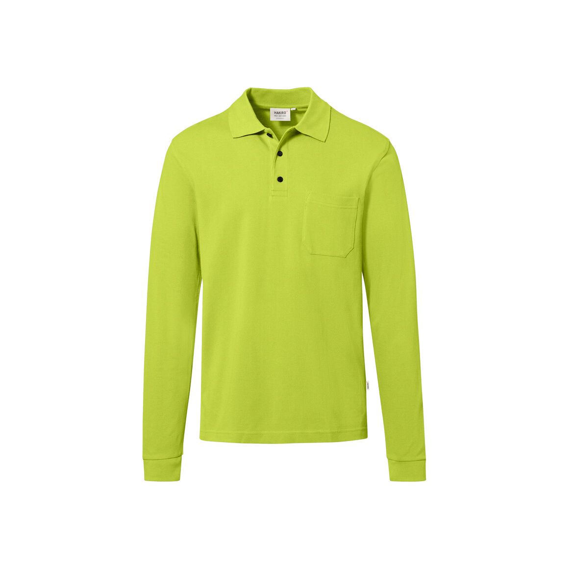 HAKRO - Pocket-Longsleeve-Polo MIKRALINAR® ECO