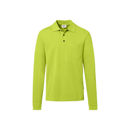 HAKRO - Pocket-Longsleeve-Polo MIKRALINAR® ECO