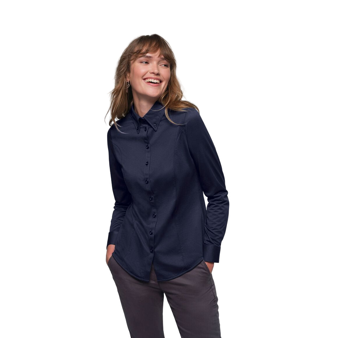 HAKRO Bluse NATURAL STRETCH