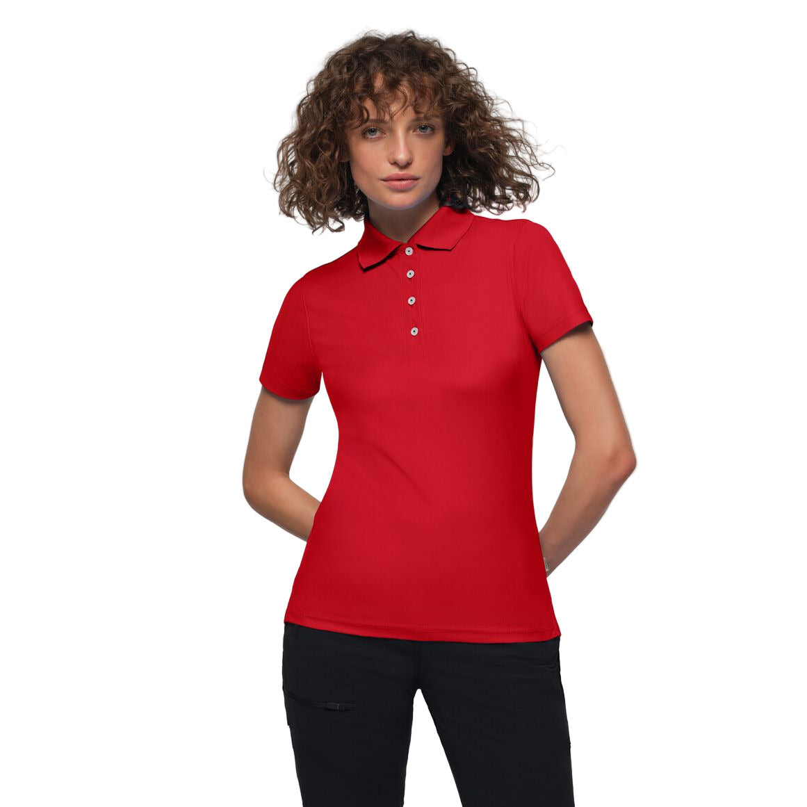 DAMEN POLOSHIRT COOLMAX®
