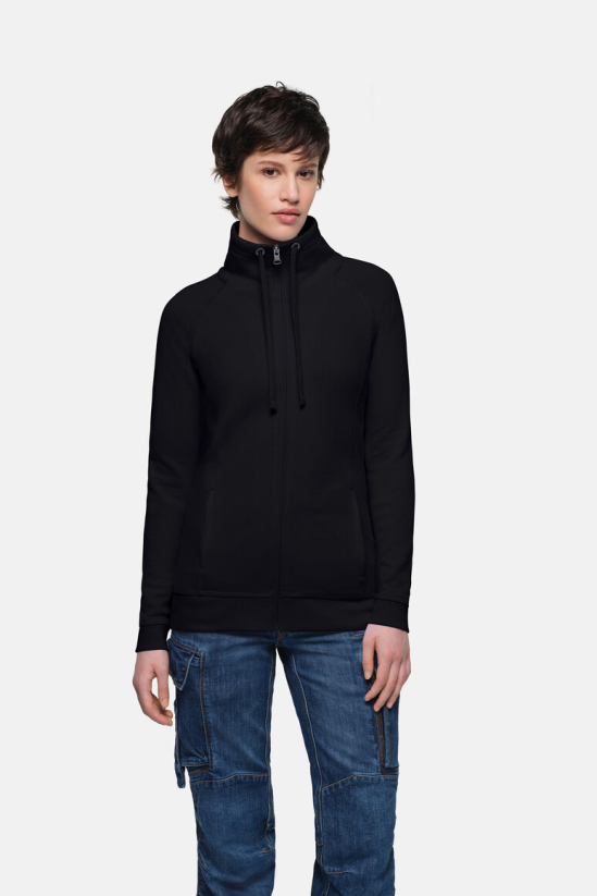 HAKRO DAMEN Sweatjacke PREMIUM